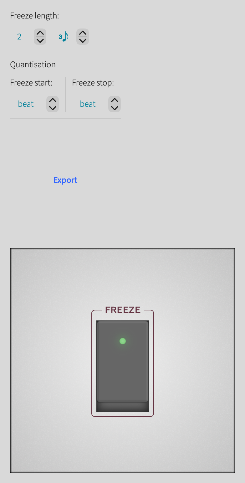Freezer screenshot