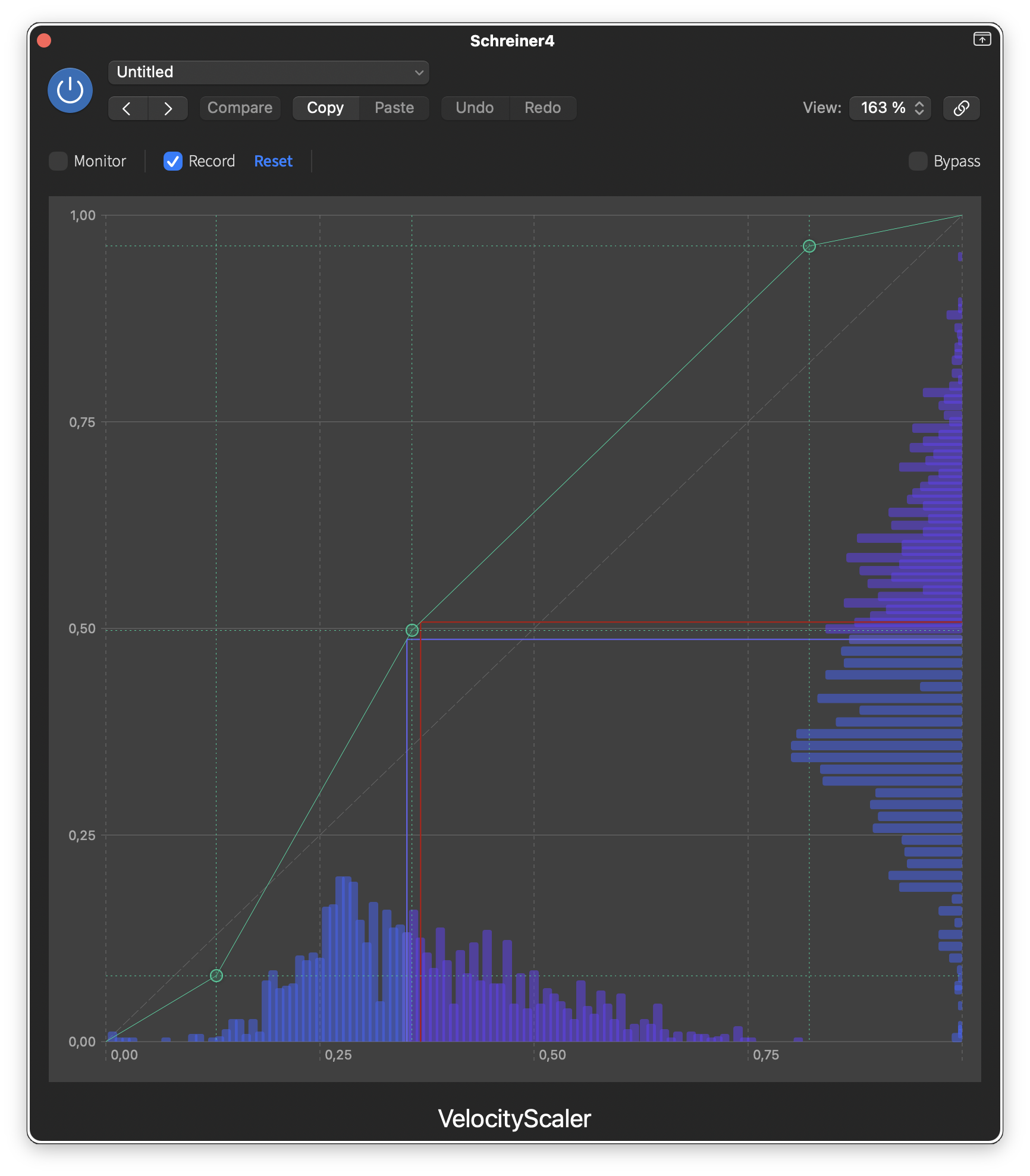 VelocityScaler screenshot
